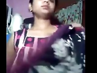 indian huge mammories auntie removing infront of cam